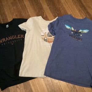 Wrangler lot of 3 tops ladies small